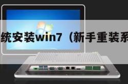 电脑系统安装win7（新手重装系统win7）