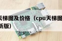 cpu天梯图及价格（cpu天梯图2021年最新版）