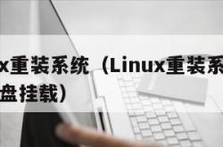 linux重装系统（Linux重装系统后数据盘挂载）