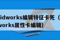 solidworks编辑特征卡死（solidworks属性卡编辑）