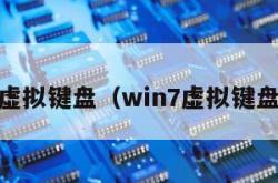 win7虚拟键盘（win7虚拟键盘在哪）