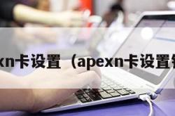 apexn卡设置（apexn卡设置锐化）