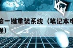 笔记本电脑一键重装系统（笔记本电脑一键重装系统教程）